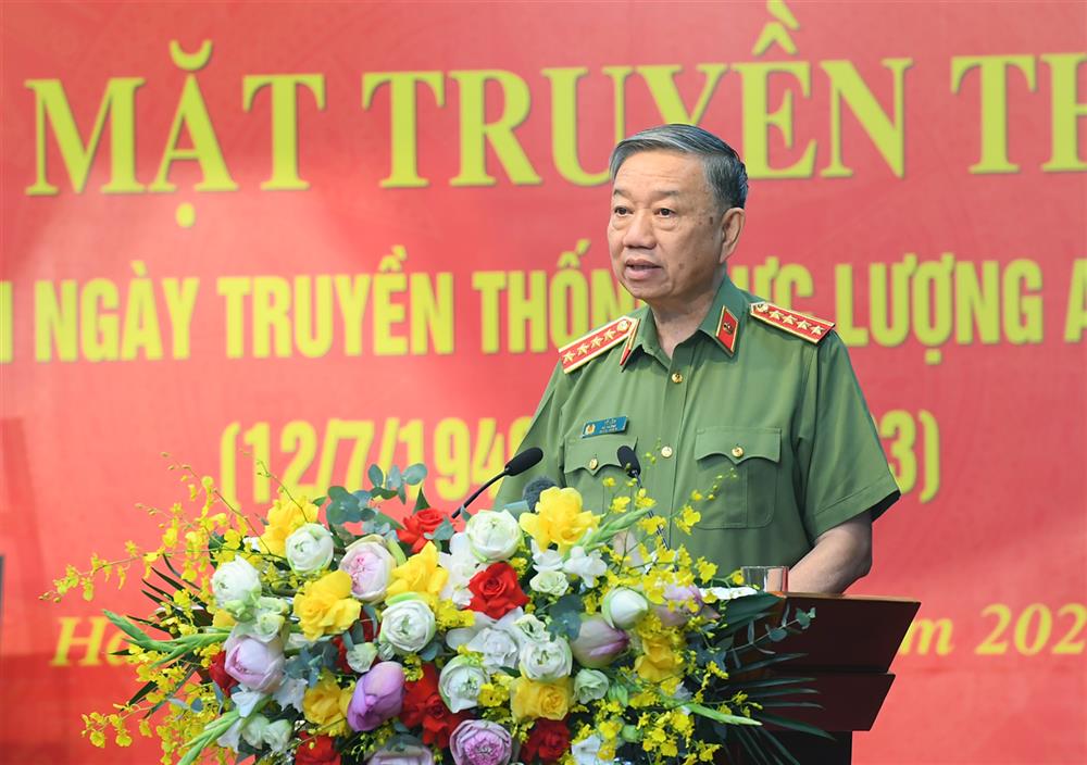  Bộ Công an kỷ niệm 77 năm Ngày truyền thống lực lượng An ninh nhân dân